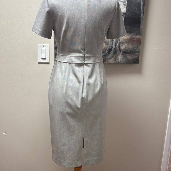 Banana Republic Light Gray Midi Dress - Picture 4 of 7
